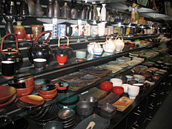 Japanese ceramics, tapestries and uniforms sold at Korin