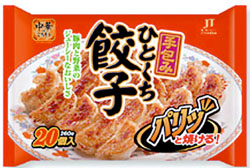 Tezutsumi Hitokuchi Gyoza, a frozen product imported from China, is allegedly causing food poisoning in
Japan