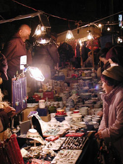 Boroichi stalls