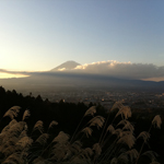 Autumn picture of Mount Fuji, Gotenba, Shizuoka Pref.