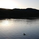 A time of twilight, Lake Ippeki, Shizuoka Pref.