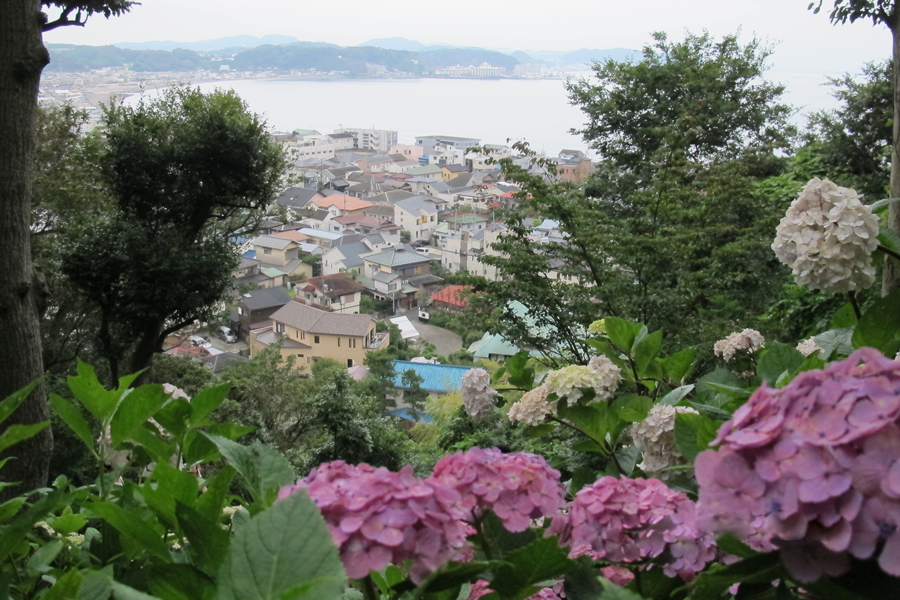 View from Hasedera Temple, Kamakura Kanagawa Pref.