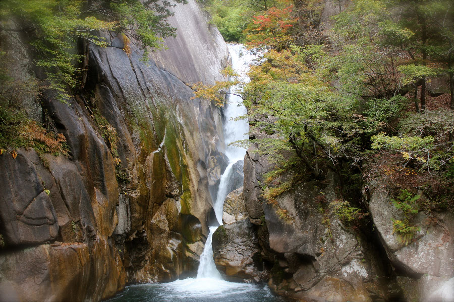 Shosenkyo Gorge in beautiful Yamanashi