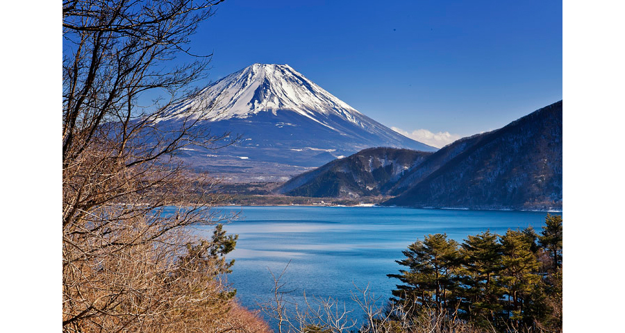 View of Mount Fuji from Fujigoko area