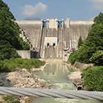 Omachi Dam, Omachi, Nagano Pref.