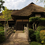 Amasagi-mura Village folk museum, Iwaki, Akita Pref.