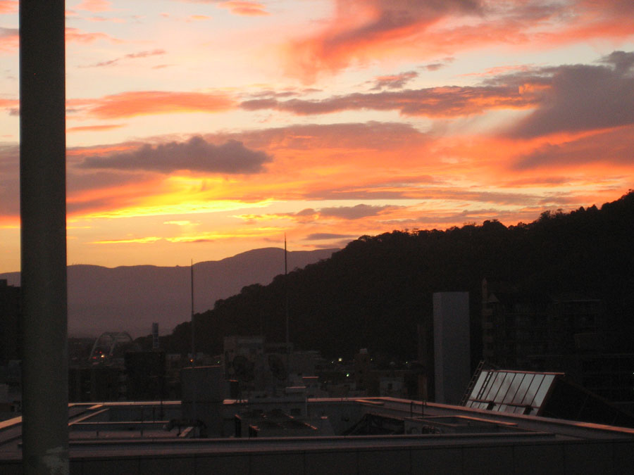 Morning glow, Numazu, Shizuoka Pref.