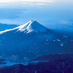 Mount Fuji from the air