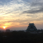 Samurai sunrise, Nagoya, Aichi Pref.