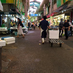 Morning in Omi-cho Market, Kanazawa, Ishikawa Pref.