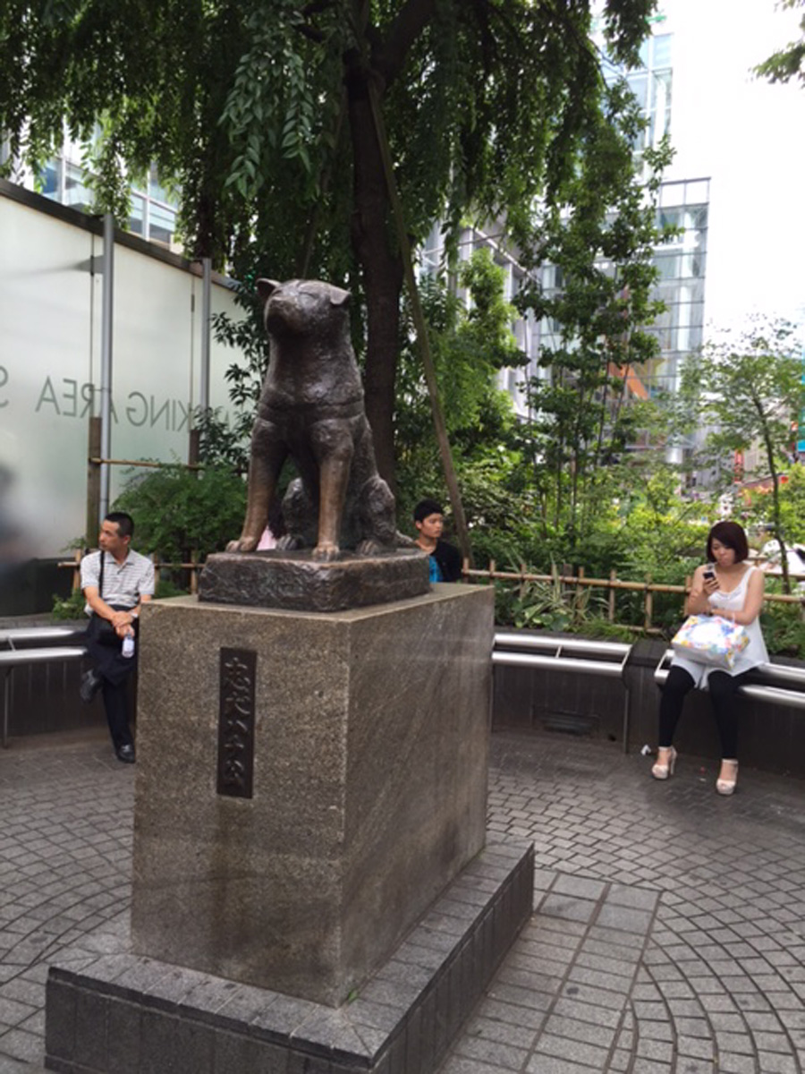Faithful Dog Hachiko, Shibuya, Tokyo
