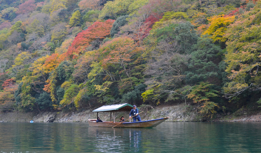 The hues of autumn, Arashiyama, Kyoto