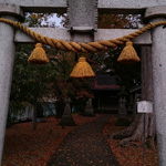 Shrine in autumn, Kanazawa, Ishikawa Pref.
