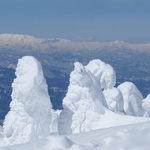 "Snow monsters," Zao, Yamagata Pref.