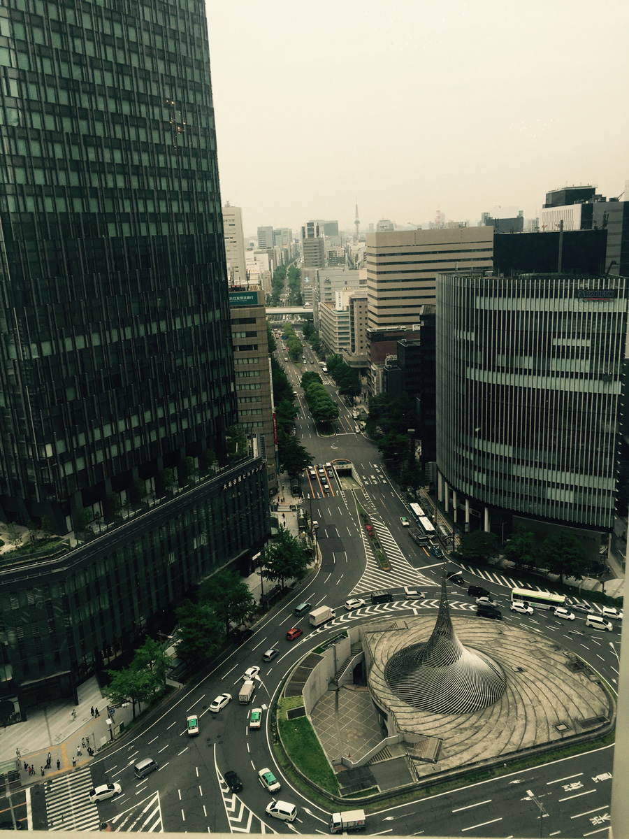 View from the hotel, Nagoya, Aichi Pref.