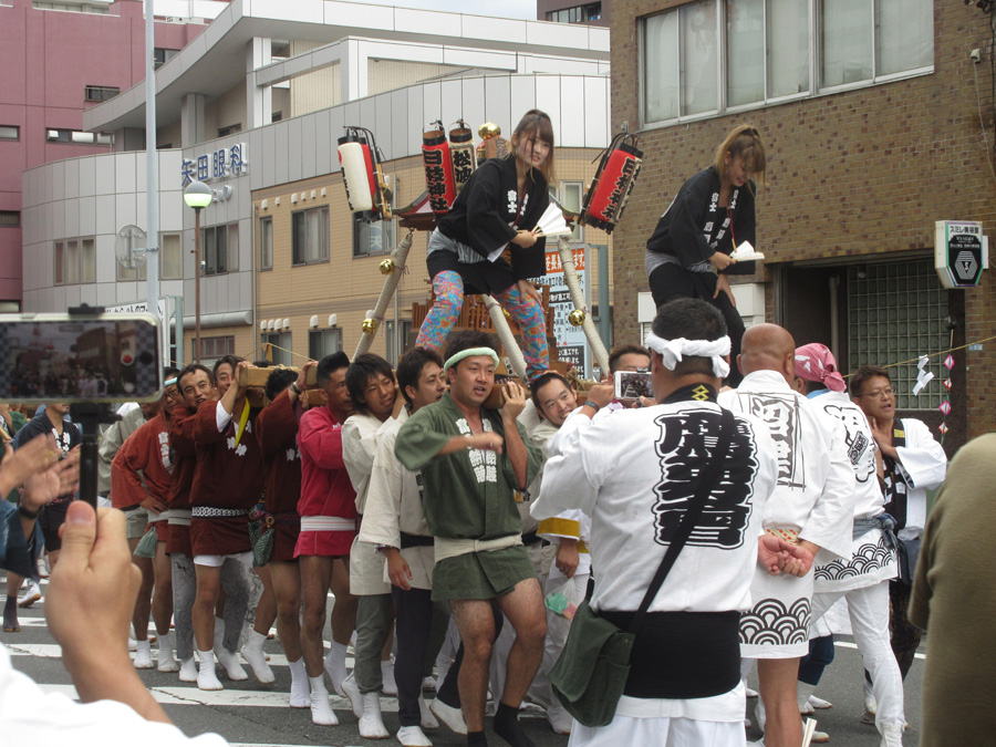 Town festival, Numazu, Shizuoka Pref.