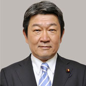 ECONOMY, TRADE AND INDUSTRY MINISTER Toshimitsu Motegi