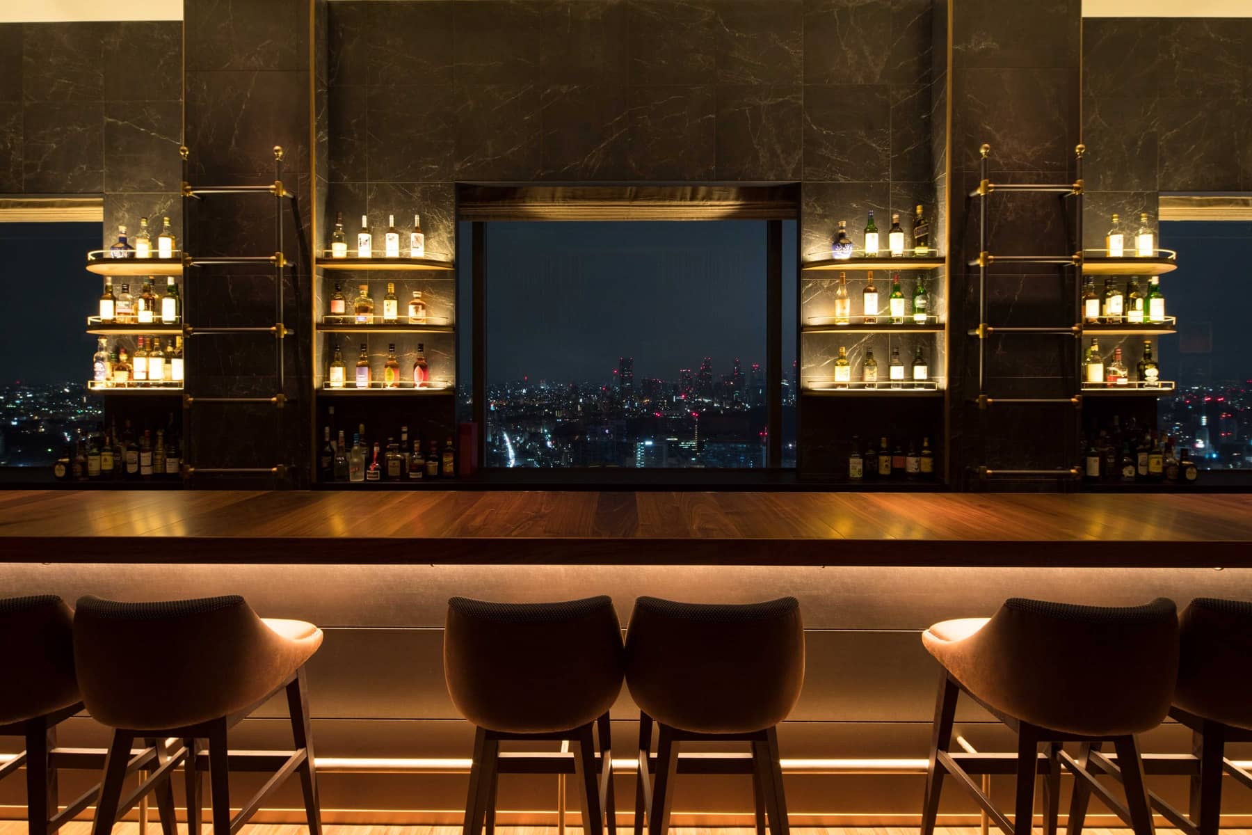 Revel in a dreamlike, sakura-themed dinner overlooking the city