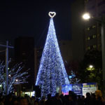 Christmas lights, Takenotsuka, Tokyo