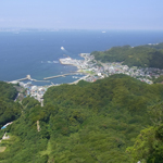 Overlooking Tokyo Bay, Mount Nokogiri, Chiba Pref.