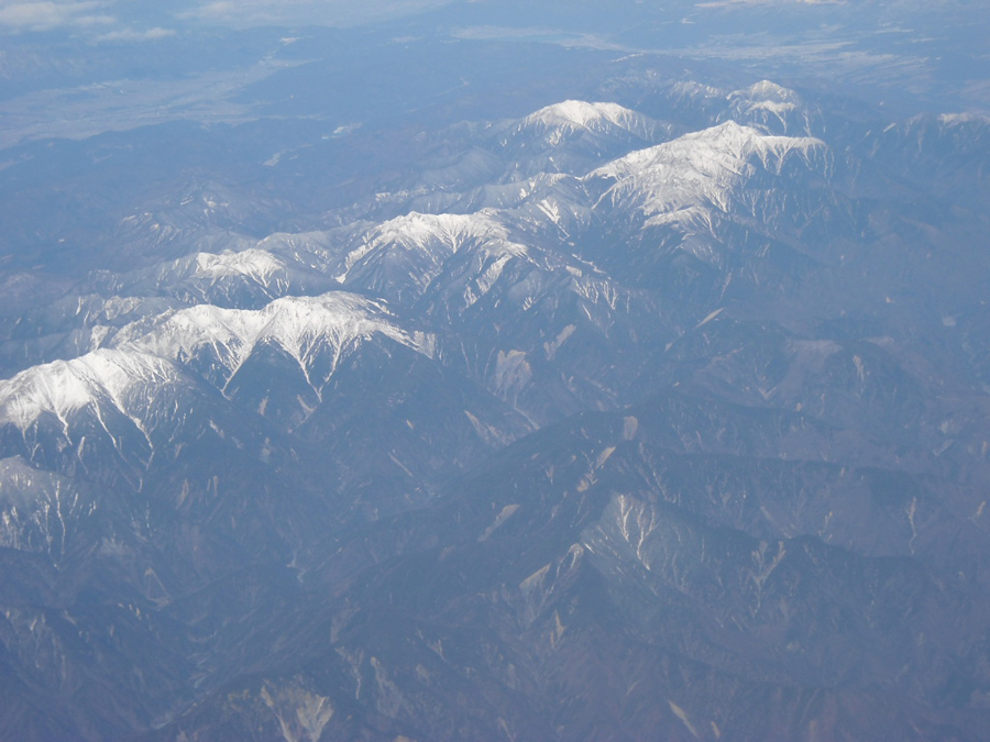 Shizuoka highlands from a bird's-eye view