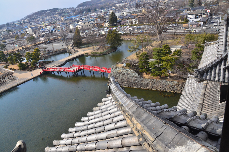 Scene viewed from Matsumoto Castle, Matsumoto, Nagano Pref.