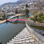 Scene viewed from Matsumoto Castle, Matsumoto, Nagano Pref.