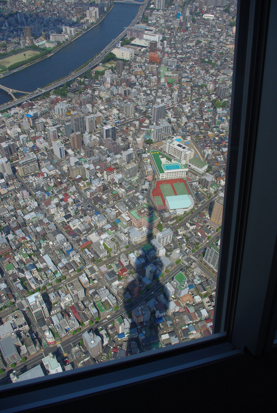 The largest sundial in Tokyo at Tokyo Skytree