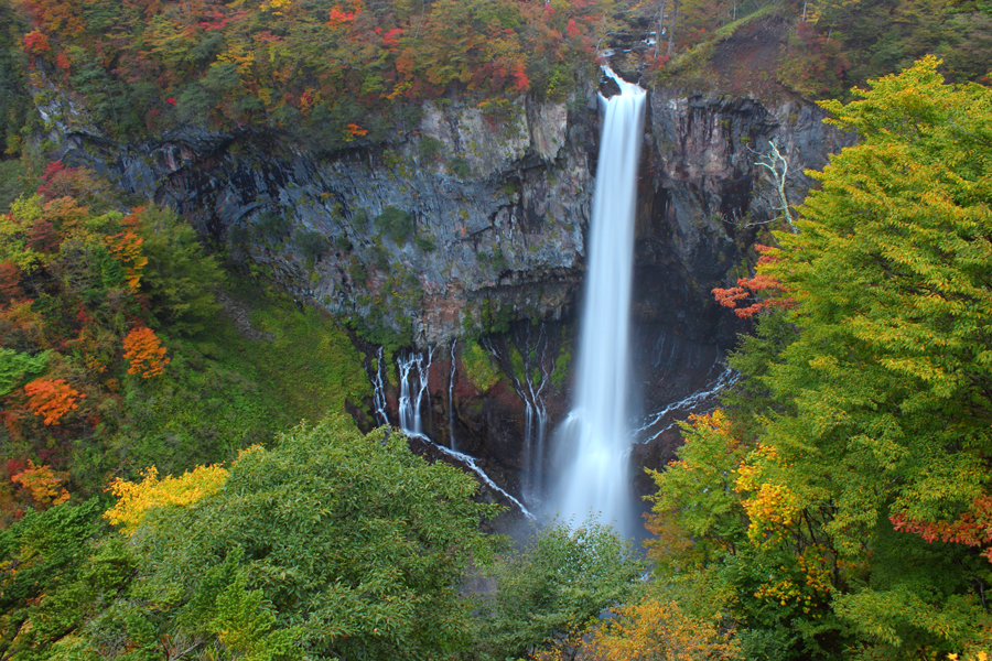 Mind-blowing beauty of Kegon waterfall, Nikko, Tochigi Pref.