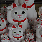 "Hello" Kitties, Gotokuji Temple, Setagaya Ward, Tokyo