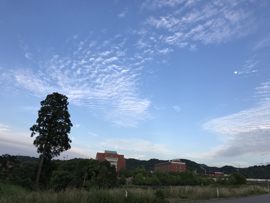 Dancing clouds in beginning of summer, Kanazawa, Ishikawa Pref.