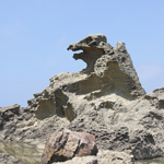 Godzilla Rock, Oga Peninsula, Akita Pref.