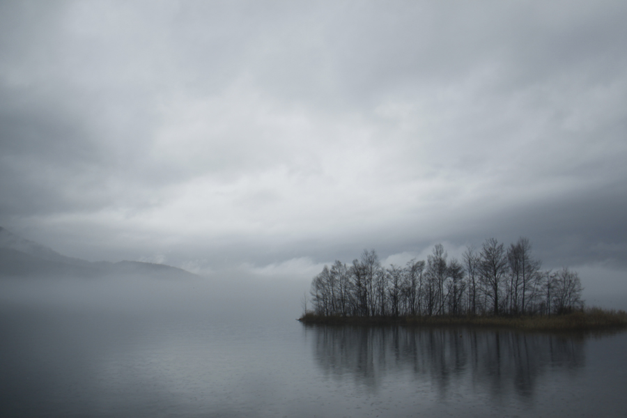 Fog on Lake Toya, Hokkaido