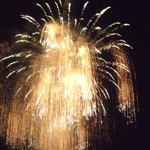 Angel fireworks, Fukui Pref.